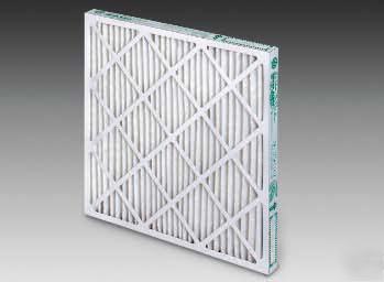 20X24X2 merv 13 green pleat exceeds leed./green qty 6