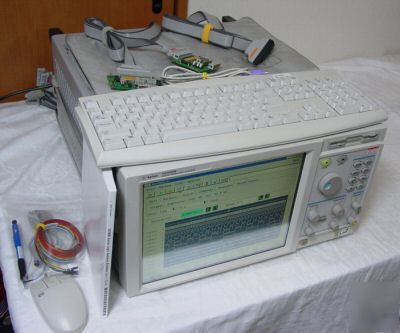 Agilent 16702B /003 16717A logic analyzer 2GHZ 68CH 4M