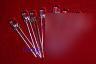 100PCS,ultra bright red, blue, green, white leds, 5MM