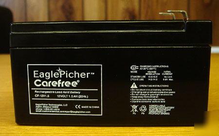 12V lead acid rechargable battery