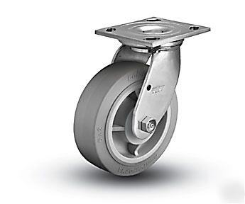 (4) colson 4 series 6X2 stainless casters swivel/rigid
