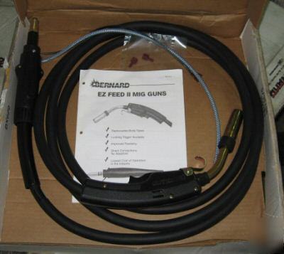 Bernard 2-4415BL ez feed ii 400A, mig gun 15 ft lincoln