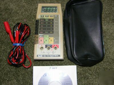 Fluke 8060A digital handheld trms mltmtr extras & nice