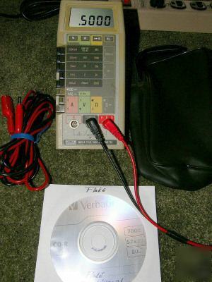 Fluke 8060A digital handheld trms mltmtr extras & nice
