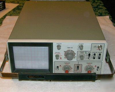 Goldstar oscilloscope model os-7020A 20MHZ 2CH. (xclnt)