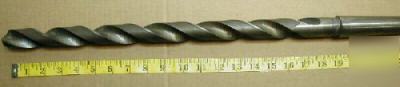 Long drill bit 59/64 morse taper #3 drills extra length