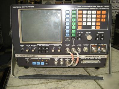 Marconi frequency calibration test system