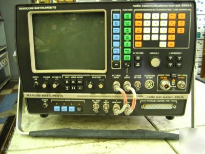Marconi frequency calibration test system