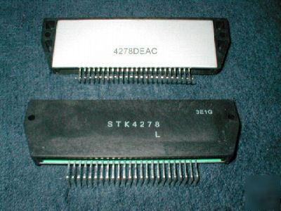 New sanyo STK4278 3-channel tv convergence amp ic 2 pcs 
