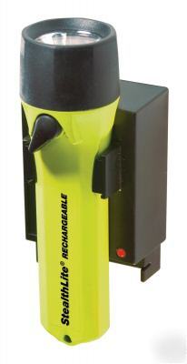 Pelican 2450 AC110/dcf yellow stealthlite flashlight