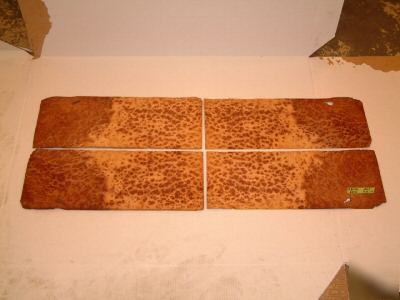 Redwood burl veneer 12 sheets 10SF rb-06