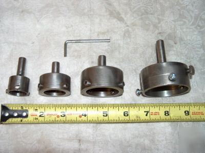 Round die head holder set lathe drill machinist tools 