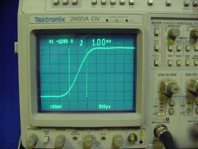 Tektronix 2465A dv 350MHZ oscilloscope *loaded* 