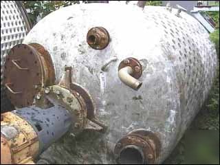 1000 gal alloy fab reactor body, 316 s/s, 90/50 - 15228