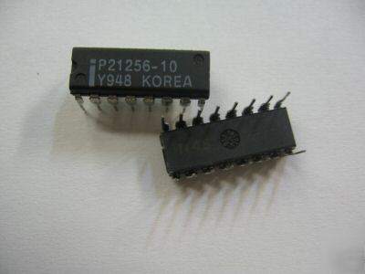 12PCS p/n P21256-10 ; integrated circuit