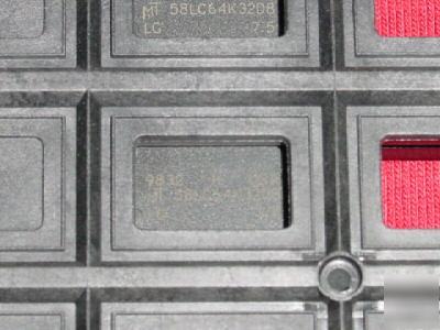 20 pcs. mt# MT58LC64K32D8LG-7.5, qfp package