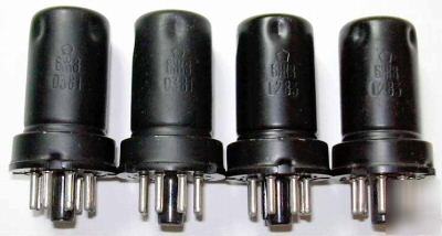 6J8 / 6SJ7 russian hf pentode lot of 4