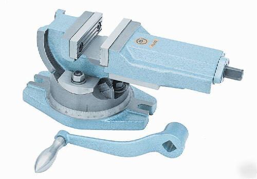 Bison two way angle milling machine vise with swivel ba