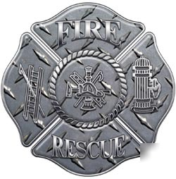 Firefighter decal reflective 6