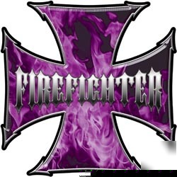 Firefighter decal reflective 6