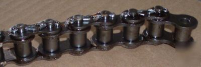 Morse #60 cottered roller chain - 10' length - 60C 10FT