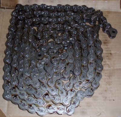 Morse #60 cottered roller chain - 10' length - 60C 10FT