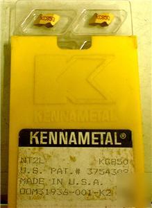 New 10 kennametal tin thread NT2L KC850 carbide inserts