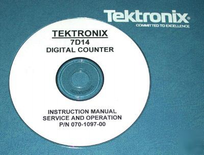 Tektronix 7D14 instruction manual (service & ops)