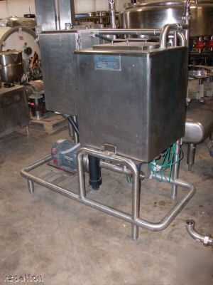 Tri can cip system 60 gallons stainless steel