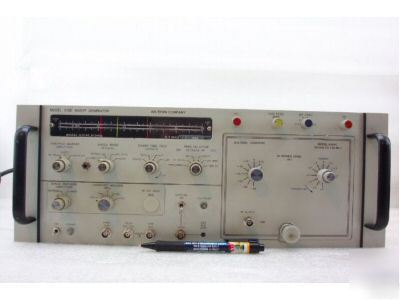 Wiltron 610D sweep generator opt. 1 & plug in 6104C