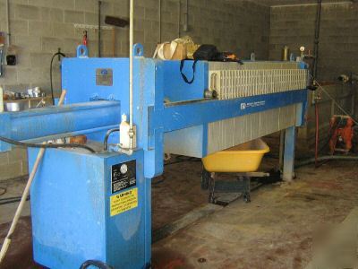 22 cuft filter press 800 mm gasketed, great for biofuel