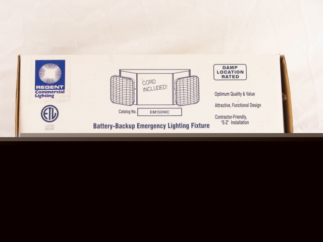(4) emergency lighting fixture battery powered