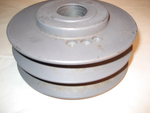 Double groove sheave 1 3/8