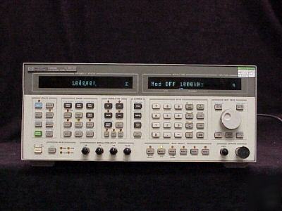 Hp 8665B synthesized signal generator 10 khz to 6 ghz