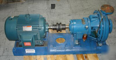 Ingersoll dresser 216 gpm pump & 15 hp reliance motor
