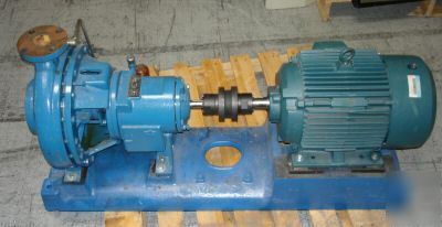 Ingersoll dresser 216 gpm pump & 15 hp reliance motor