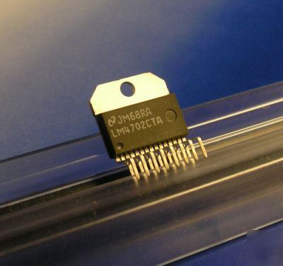 LM4702 stereo hifi audio power amplifier driver 150V