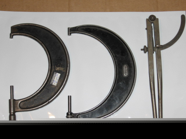 Lacomb & starrett outside micrometers 4-5