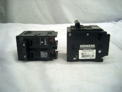 New lot of 2 siemens Q260 circuit breaker 
