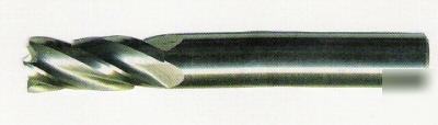 New - made in usa solid carbide end mill 4FL 21/64