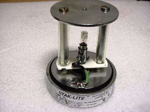 New two joslyn clark controls stak-lite type: sl (red) 