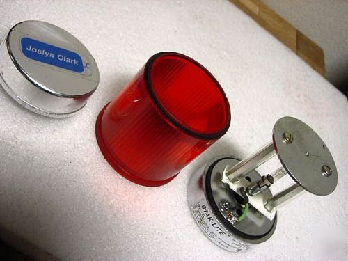 New two joslyn clark controls stak-lite type: sl (red) 
