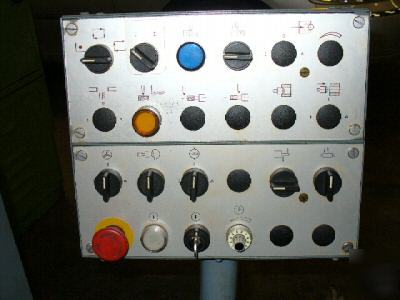 Overbeck #250R cylindrical/hydraulic precision grinder