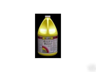 Pro's choice brush & bonnet - 1 gallon