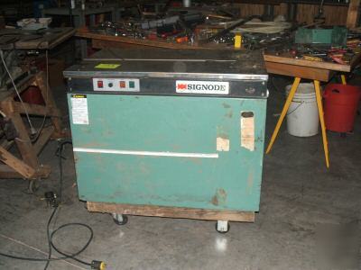 Signode plastic banding strapping machine model ms-t