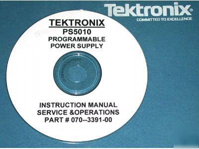 Tek tektronix PS5010 servce manual