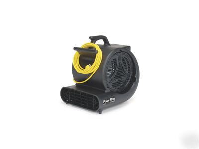 Air mover floor dryer 3/4 horsepower, 3 speed