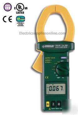 Greenlee cmi-200 true rms 2500A industrial clamp meter 