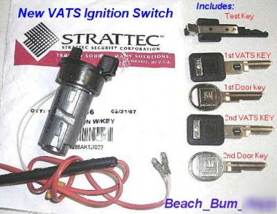 Vats ignition switch cadillac deville 91 92 93 94 - 96