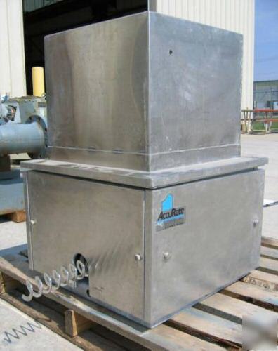 2 Â¼â€ schenck accurate ss screw feeder, model 603 (4469)